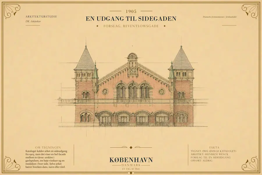 FORSLAG, REVENTLOWSGADE