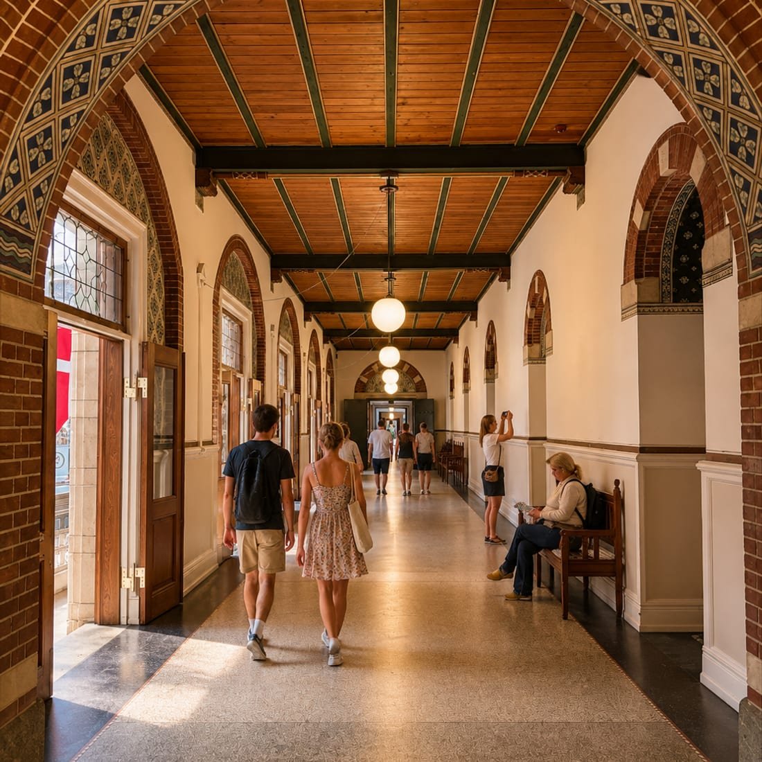 Haandvaerksdetalje i reviewversionen af arkitekturstudiet.