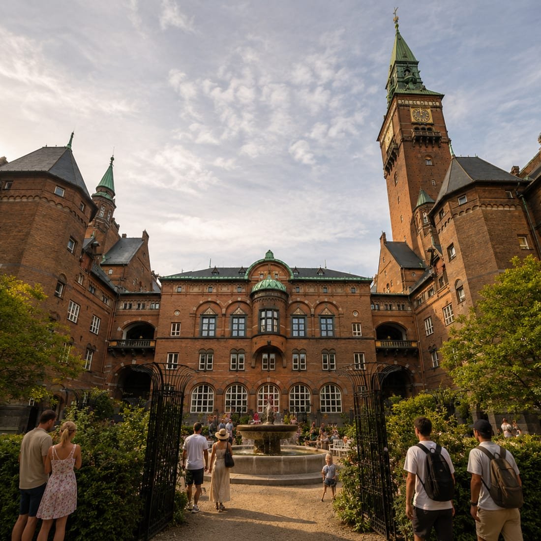 Indgang i arkitekturstudiets galleripreview.