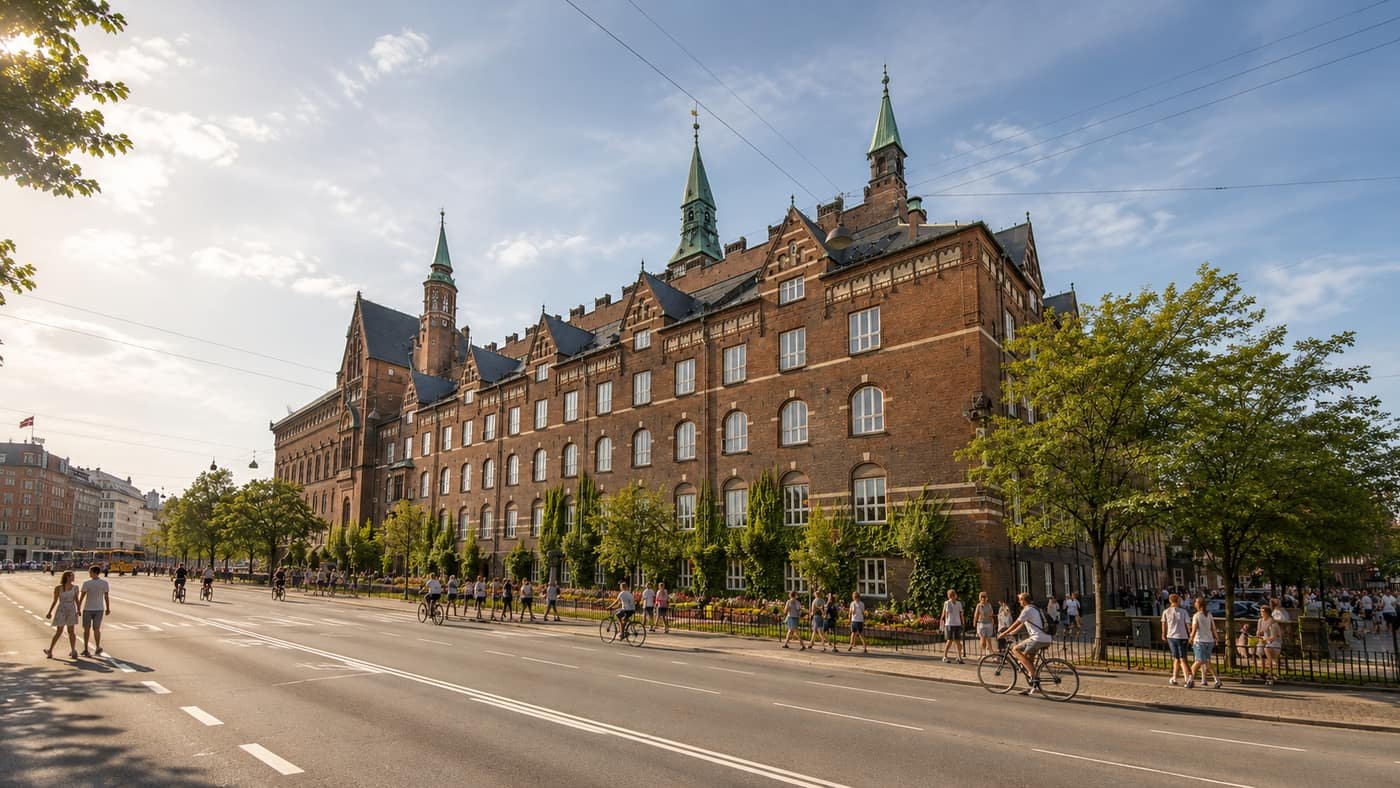 Gadekontekst i reviewversionen af arkitekturstudiet.